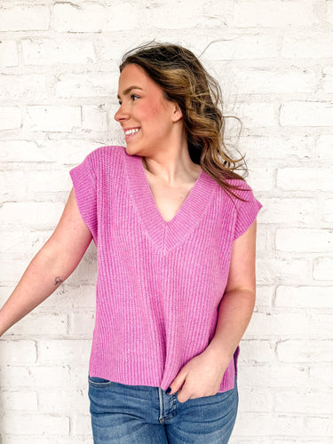 Talk The Talk Mauve Top