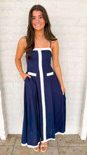 Load image into Gallery viewer, Spark The Confidence Navy Dress