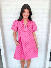 Load image into Gallery viewer, Around The Clock Pink Dress