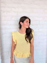 Load image into Gallery viewer, Chasing The Sun Yellow Top