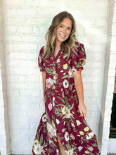 Load image into Gallery viewer, Cheers To Me Merlot Dress
