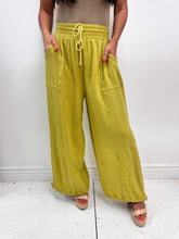 Load image into Gallery viewer, Pull Through Joggers Olive