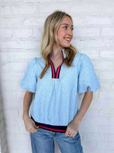 Load image into Gallery viewer, Catching Blues Top