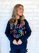 Load image into Gallery viewer, Queen Of Tinsel Trick Or Treat Sweater