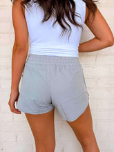 Load image into Gallery viewer, On The Go Light Grey Shorts
