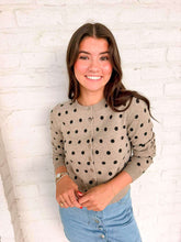 Load image into Gallery viewer, Poker Face Taupe Sweater