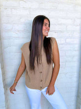 Load image into Gallery viewer, Refine Your Design Taupe Top