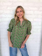 Load image into Gallery viewer, Easy Does It Green Top