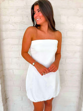 Load image into Gallery viewer, Coastal Cowgirl Mini White Dress