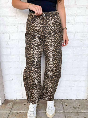 Days Ahead Leopard Colored Denim