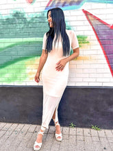 Load image into Gallery viewer, Rhythm Of The Night Dress Cream