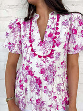 Load image into Gallery viewer, Right Place Ahead Pink Floral Top