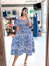 Load image into Gallery viewer, Give It A Go Dress Royal