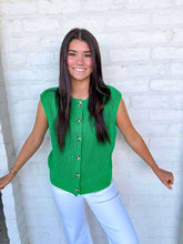 Load image into Gallery viewer, Refine Your Design Green Top