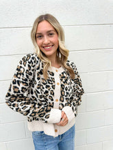 Load image into Gallery viewer, Sweet Reflections Leopard Sweater