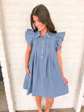 Load image into Gallery viewer, Decide To Take Blue Denim Dress