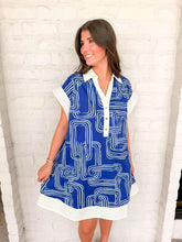 Load image into Gallery viewer, Days Of Wonder Navy Dress