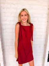 Load image into Gallery viewer, Fulfill Your Dreams Burgundy Dress