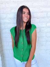 Load image into Gallery viewer, Refine Your Design Green Top