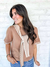 Load image into Gallery viewer, Fan Of Fall Camel Top
