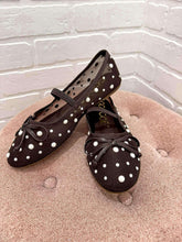 Load image into Gallery viewer, Carly Brown Pearl Ballet Flat