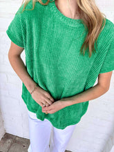 Load image into Gallery viewer, Get Comfy Green Top