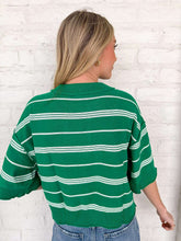 Load image into Gallery viewer, Hear Another Story Green Top