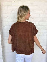 Load image into Gallery viewer, Get Comfy Brown Top