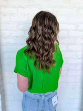 Load image into Gallery viewer, Simple Joy Green Top