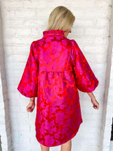 Load image into Gallery viewer, Cherry Blossom Red Dress