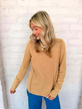 Load image into Gallery viewer, Cozy Days Orange Long-sleeve Top