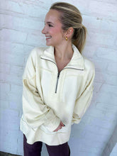 Load image into Gallery viewer, Cozy Minded Ivory Sweatshirt