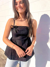 Load image into Gallery viewer, Place To Go Black Top