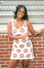 Load image into Gallery viewer, Queen Of Sparkles Licensed LSU Mascot Rhinestone Knit Tank Dress