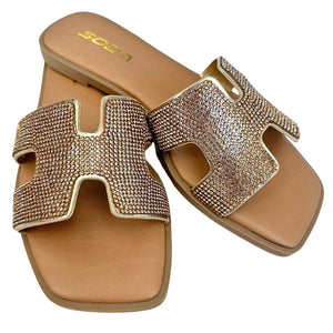 Aralia Gold Sandal