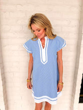 Load image into Gallery viewer, THML Waves Of The Sea Blue Dress