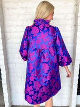Load image into Gallery viewer, Cherry Blossom Royal Blue Dress