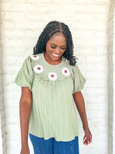 Load image into Gallery viewer, Chances Are Medium Top Olive