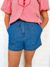 Load image into Gallery viewer, Over The Edge Medium Blue Shorts