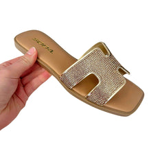 Load image into Gallery viewer, Aralia Gold Sandal