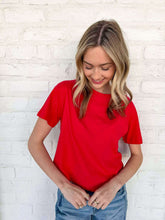 Load image into Gallery viewer, Fill My Cup Cropped Ruby Tee