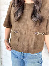 Load image into Gallery viewer, The Darlin Brown Top