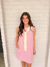 Load image into Gallery viewer, The Great Divide Pink Stripe Dress