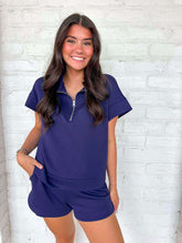 Load image into Gallery viewer, Lounge Around Navy Set