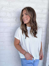 Load image into Gallery viewer, Get Comfy Ivory Top