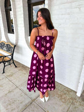 Load image into Gallery viewer, Meet Me Where You Are Plum Dress