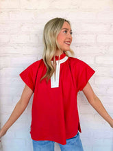 Load image into Gallery viewer, Tell Me Why Red Top