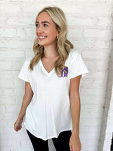 Load image into Gallery viewer, Sequin Cowgirl Boots Fringe Graphic Tee