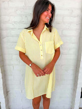 Load image into Gallery viewer, Porch Light On Lemon Dress