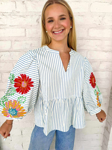 Decide What You Want Blue Top